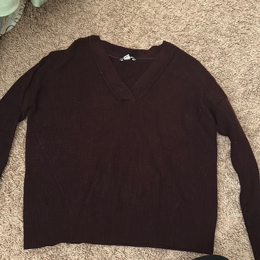 Purple sweater
